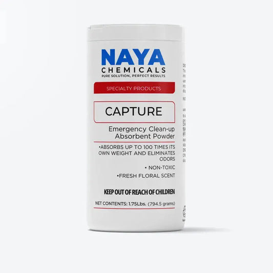 CAPTURE ABSORBENT FOR WET SPILLS Naya Chemicals