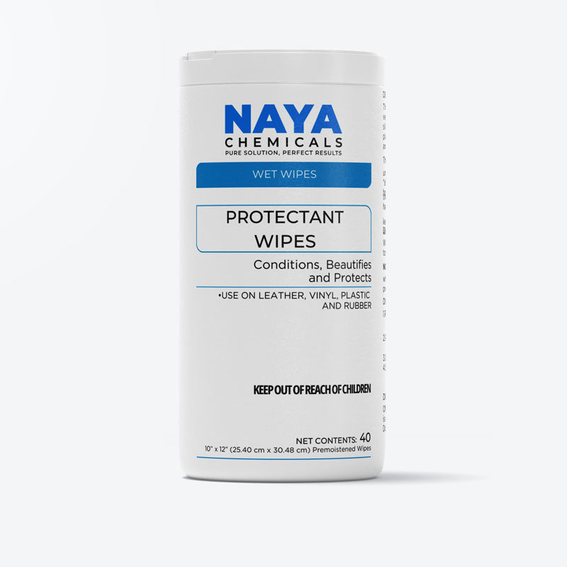 WIPES FOR BUSES & Other Vehicles PROTECTANT WIPES Naya Chemicals