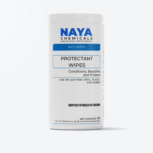 WIPES FOR BUSES & Other Vehicles PROTECTANT WIPES Naya Chemicals